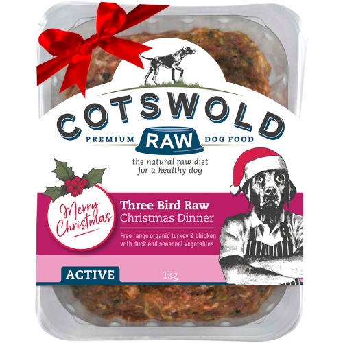 Cotswold Raw Christmas Dinner Three Bird 500g