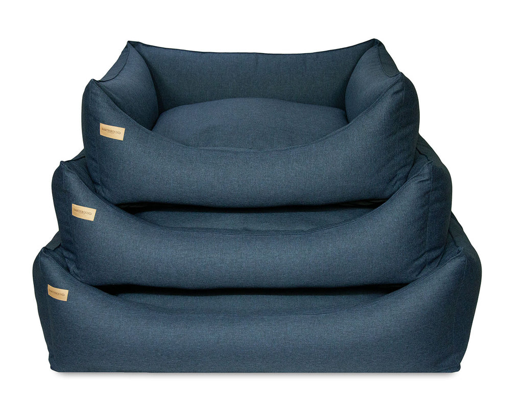 Rectangular Removable Eden Bed Ocean Blue - Slickers ‚óä Doghouse