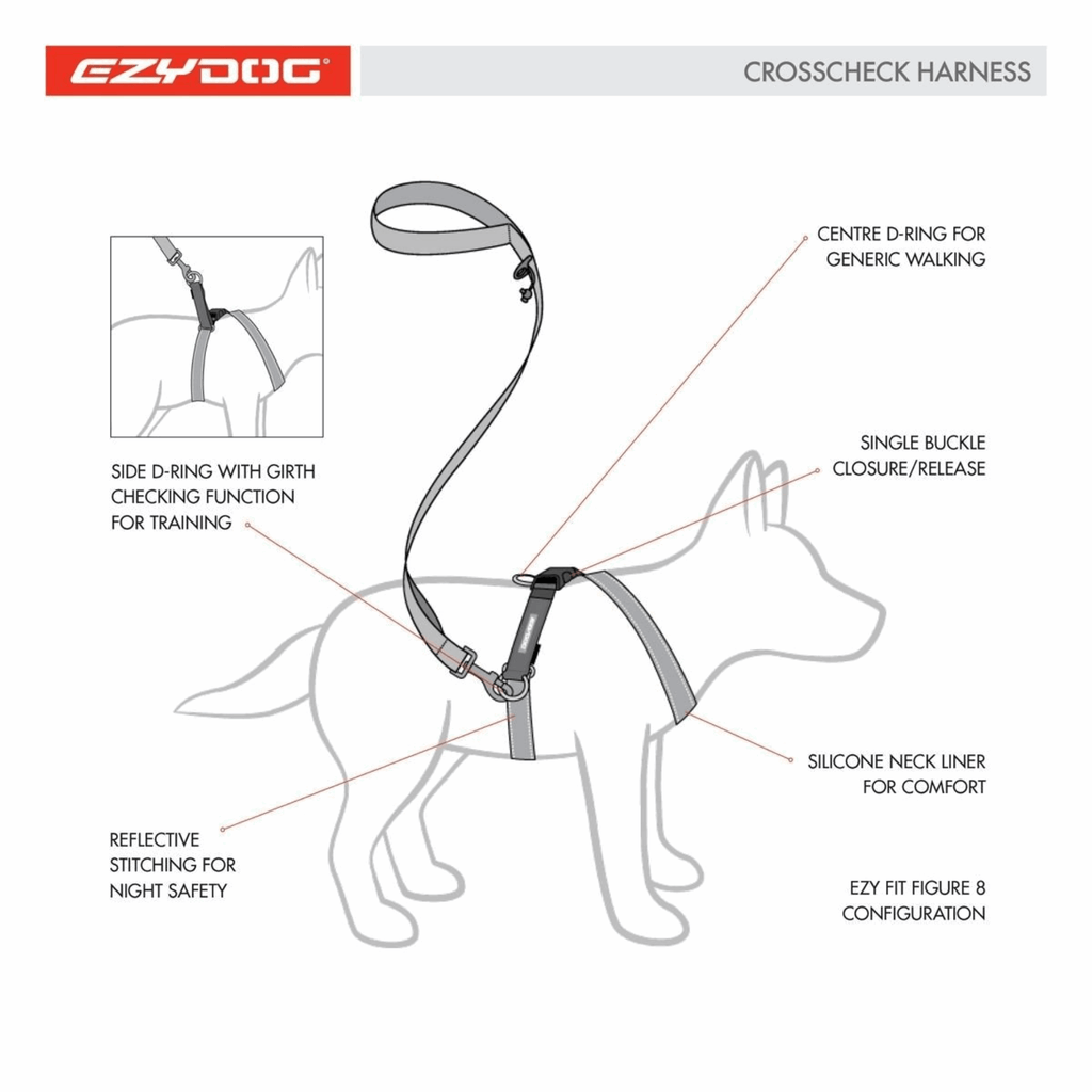 Cross Check Training Harness - Slickers ‚óä Doghouse