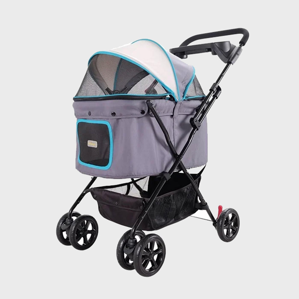 Ibiyaya STROLLER Grey Easy Strolling Pet Buggy