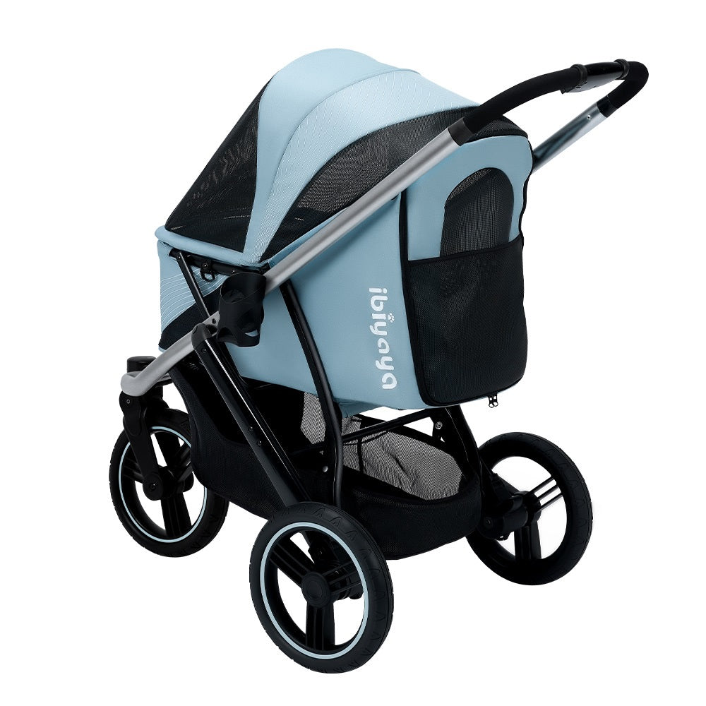 Ibiyaya STROLLER The Beast Pet Jogging Stroller Flash Grey