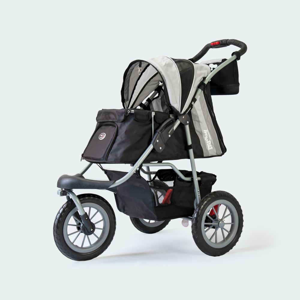 Innopet STROLLER Black Grey InnoPet Comfort Air ECO