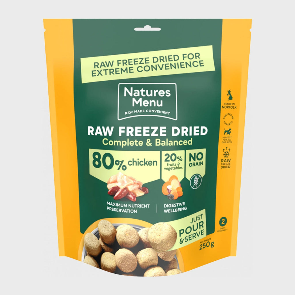 Natures Menu Raw Freeze Dried Food COMPLETE RAW FREEZE DRIED FOOD 80/20 CHICKEN