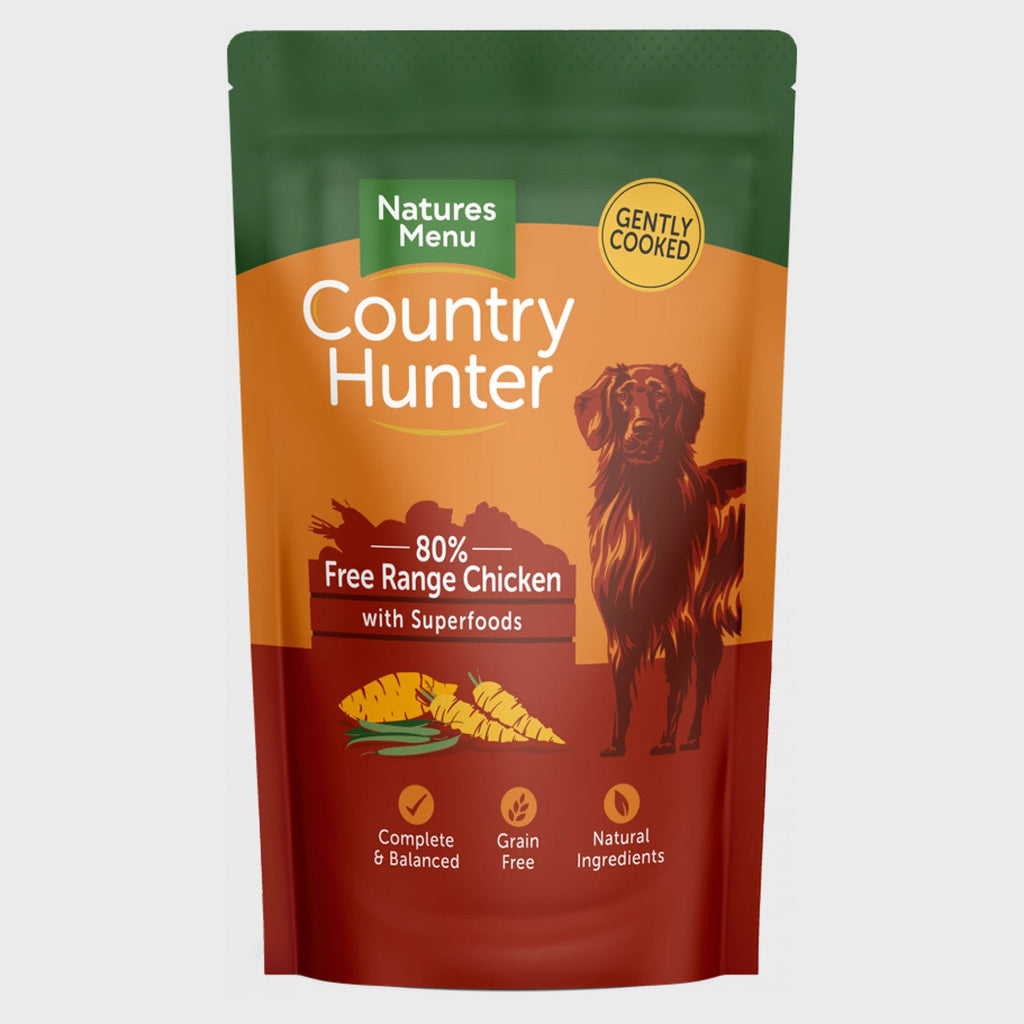 Natures Menu wet food DOG POUCHES FREE RANGE CHICKEN