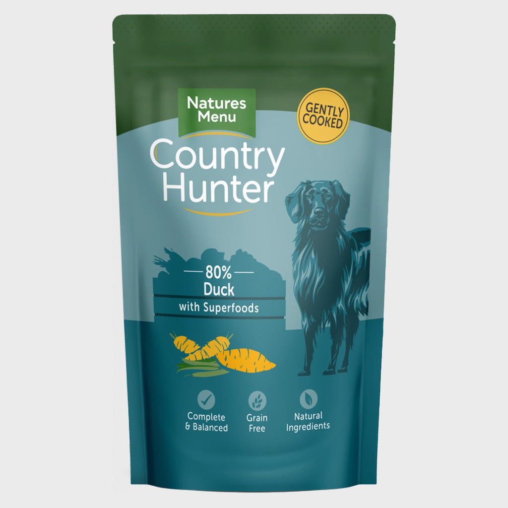 Natures Menu wet food DOG POUCHES SUCCULENT DUCK