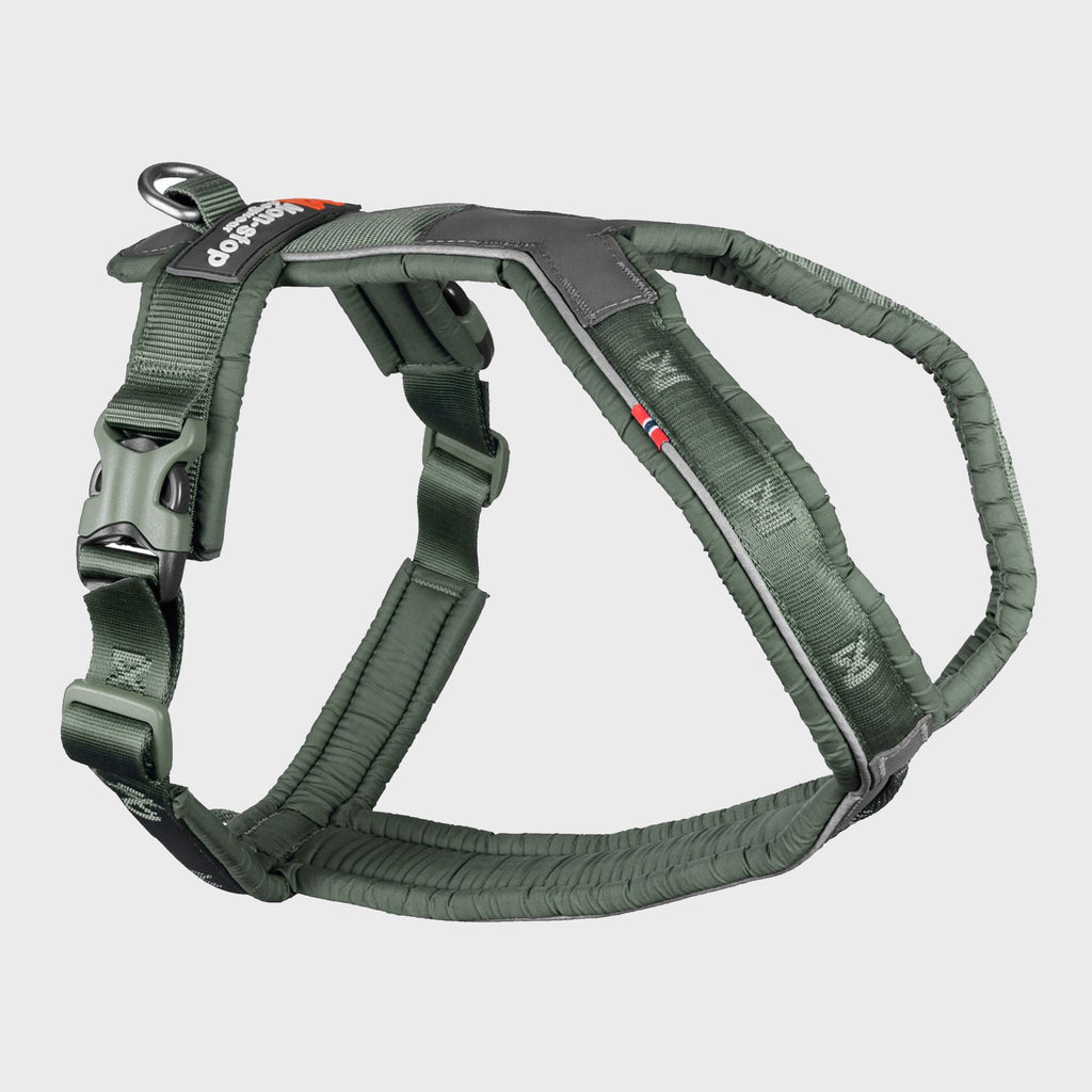 Non-stop dogwear Dog Harness 1 / Green Line Harness 5.0