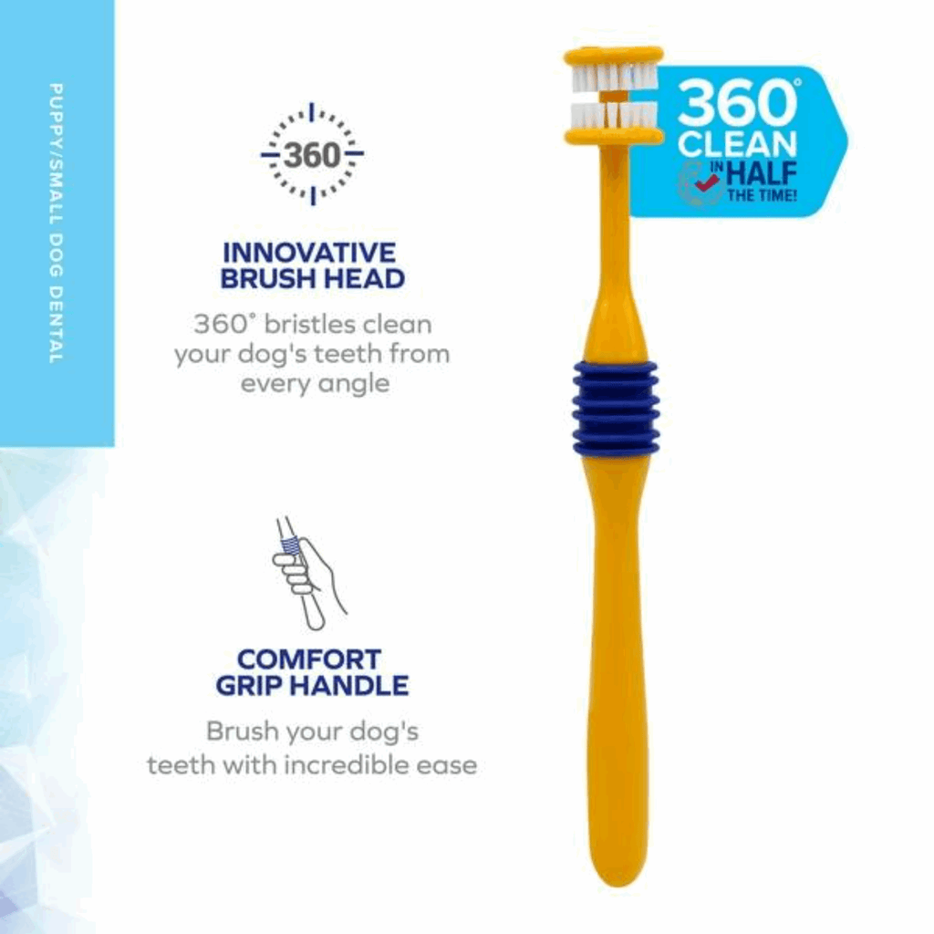 Pedigree Wholesale Tooth Care Arm & Hammer Fresh 360 Degree Toothbrush for Puppies/Small Dogs