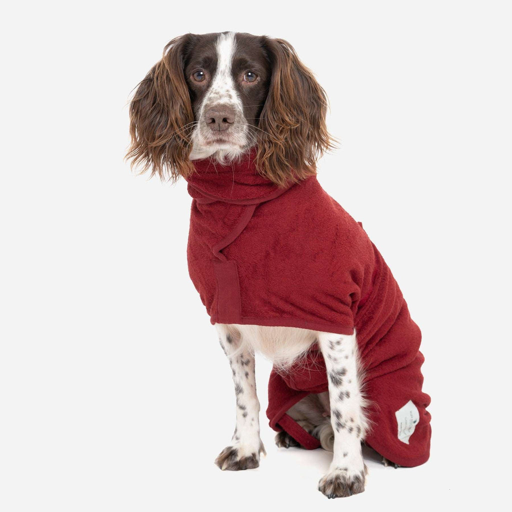 Ruff and Tumble Drying Coat XXXS / Rosehip Dog Drying Coat - Classic Collection