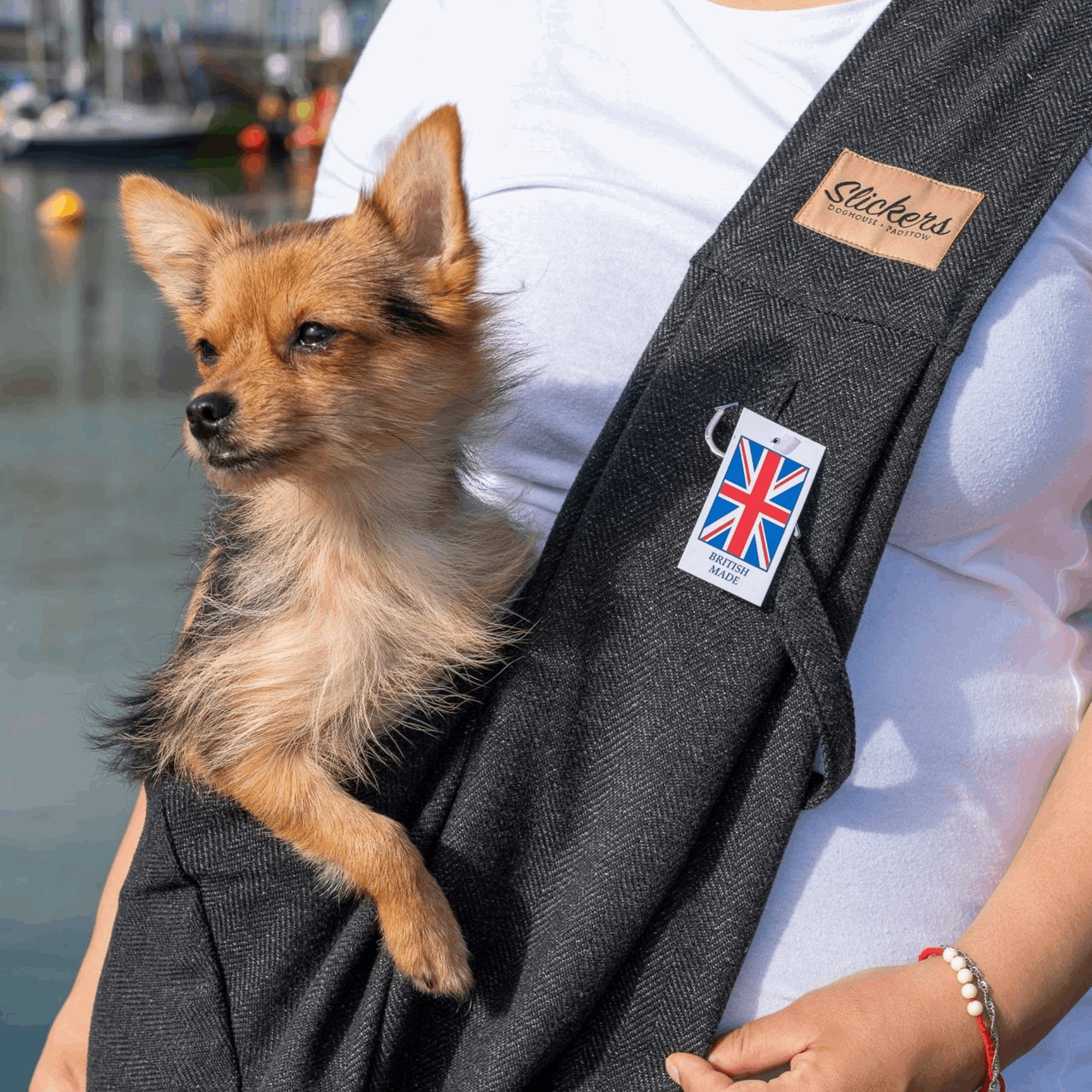 Dog Slings Carriers Cornwall London Devon Slickers Doghouse