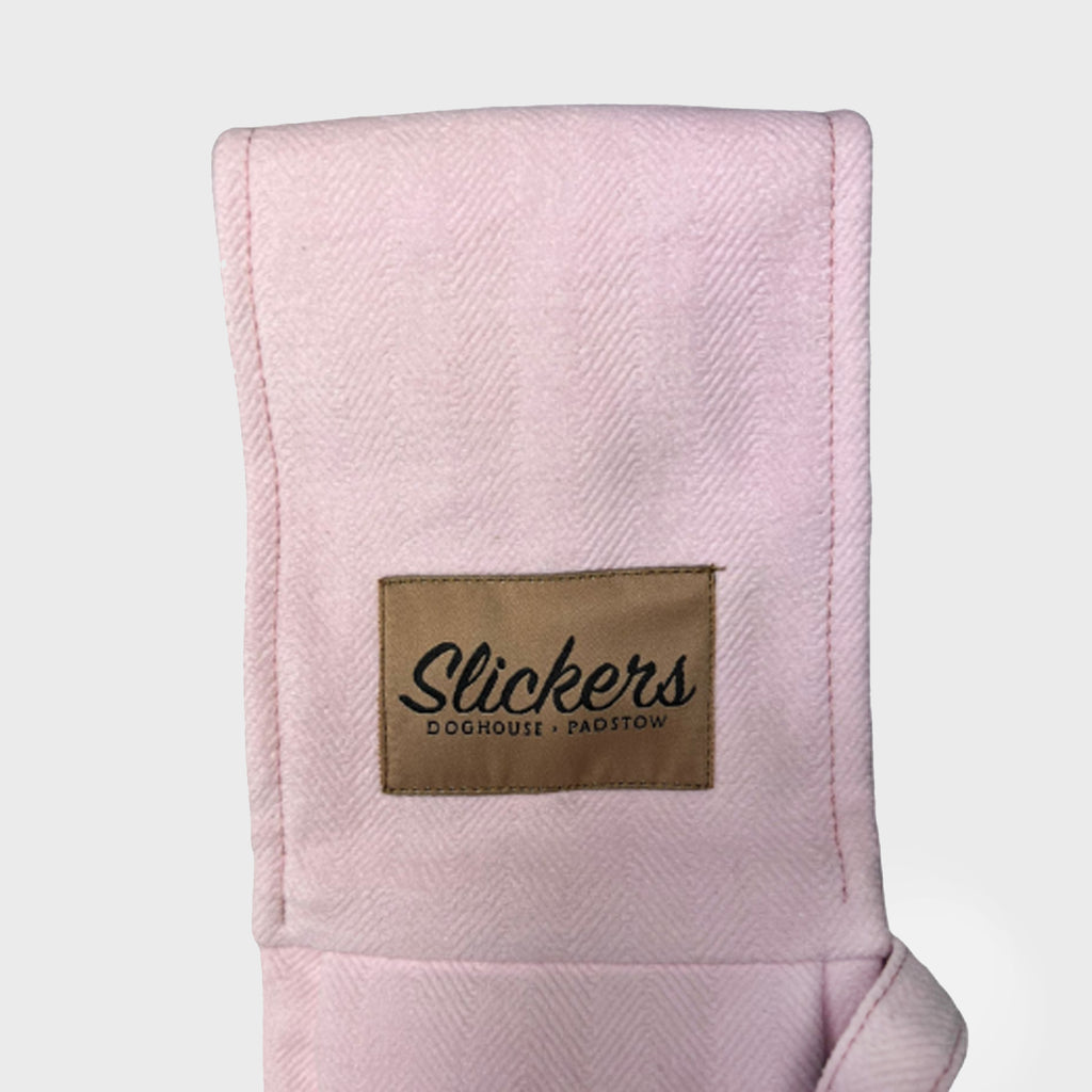 Slickers ◊ Doghouse Dog Carrier Limited Edition Blush Pink Tweed Dog Sling