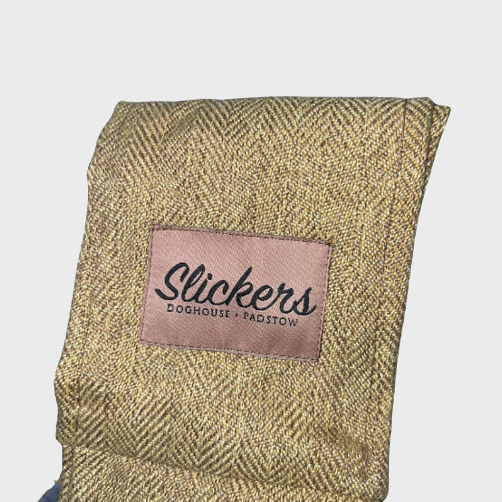 Slickers ◊ Doghouse Dog Carrier Mustard Tweed Dog Sling